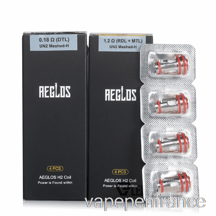 Uwell Aeglos H2 Bobines De Remplacement 0.18ohm Aeglos H2 Bobines Stylo Vape